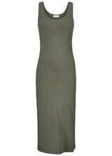 Modströms Tulla x-long - Dark Khaki. Køb kjoler her.