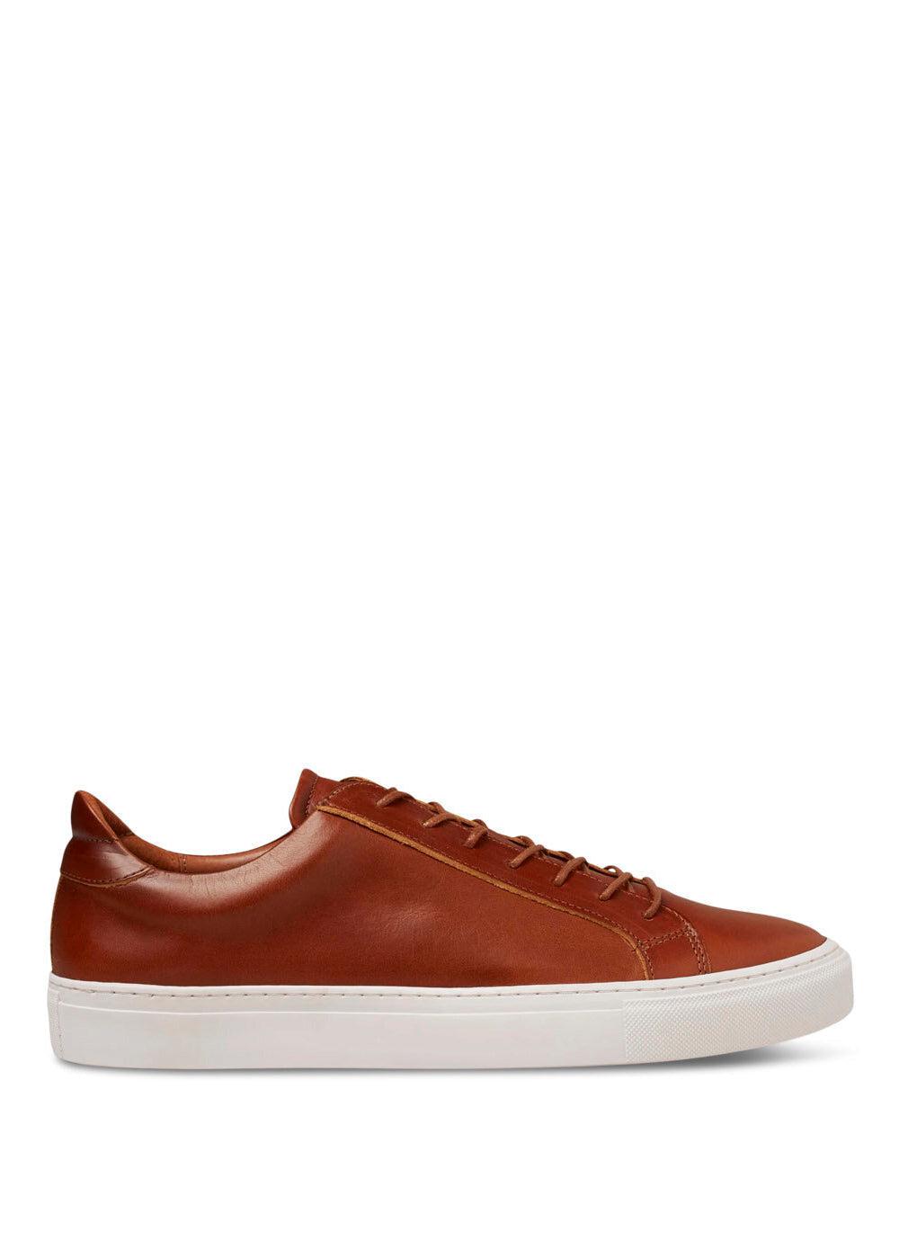 Garment Projects Type Lux - Cognac Leather - Cognac. Køb sneakers her.