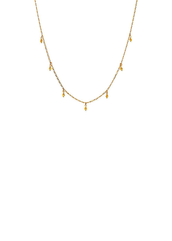 Maanestens Una Necklace - Sterling Silver (925) Gold Pla. Køb halskæder her.