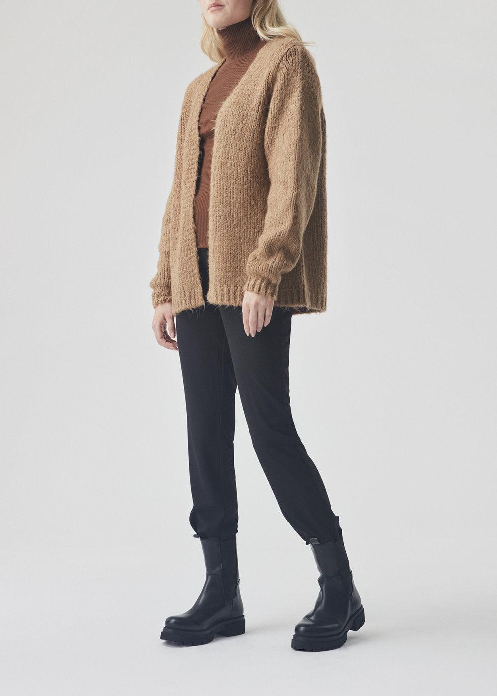 Valentia cardigan - Mocha Bisque