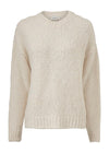Modströms Valentia o-neck - Off White. Køb strik her.