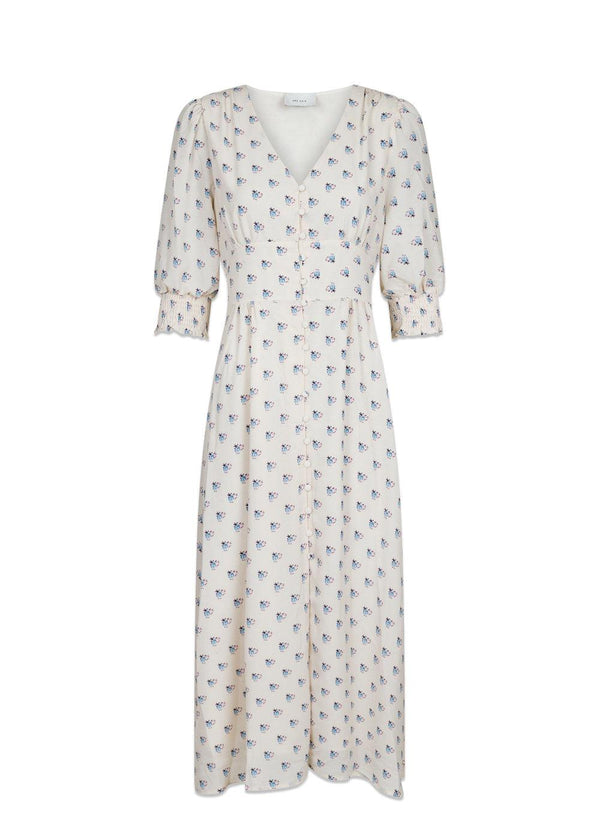Neo Noirs Valley Bellerose Dress - Off White. Køb kjoler her.