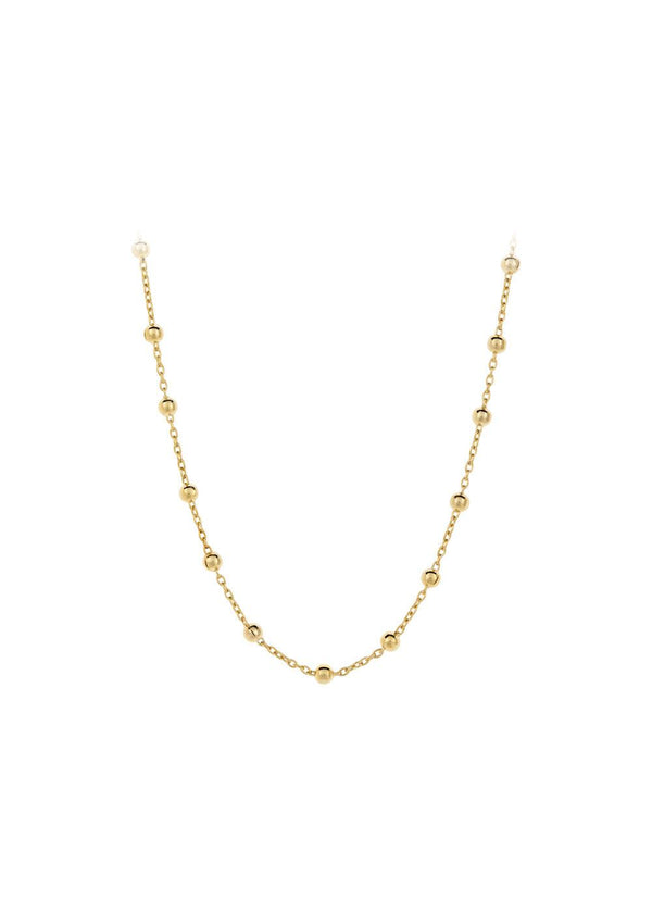 Pernille Corydons Vega Necklace Adj. 40-45 cm - Gold. Køb halskæder her.