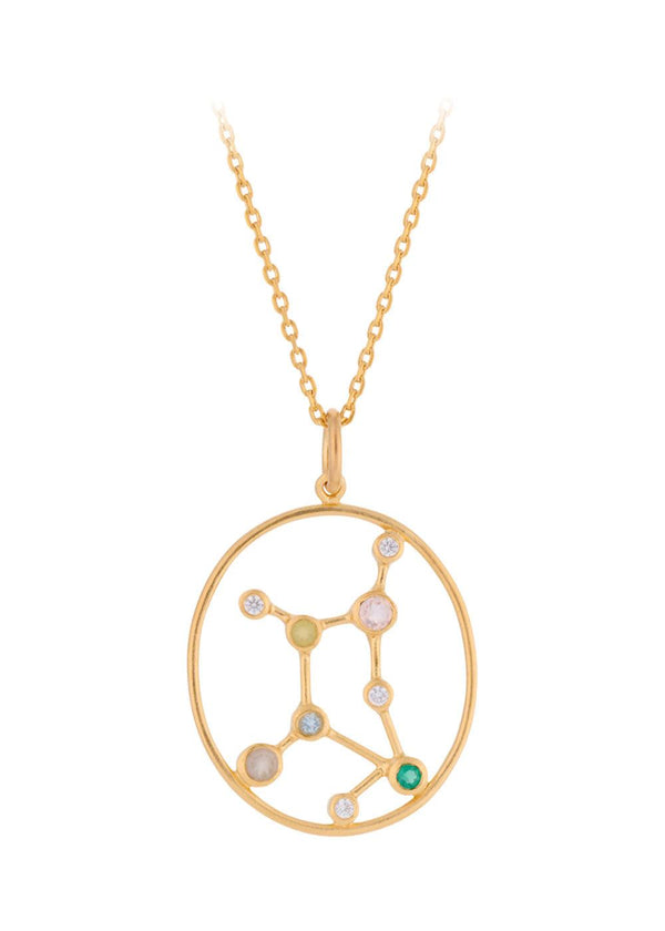 Pernille Corydons Virgo Necklace Length 45-50-cm - Gold. Køb halskæder her.