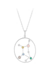 Pernille Corydons Virgo Necklace Length 45-50-cm - Silver. Køb halskæder her.