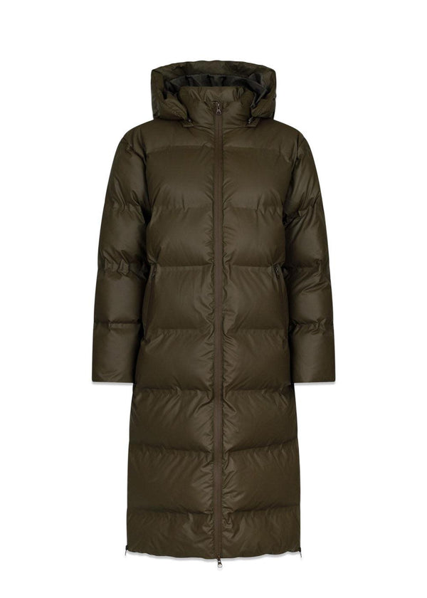 Neo Noirs Viviana C Puffer Jacket - Army. Køb dunjakker||vinterjakker her.