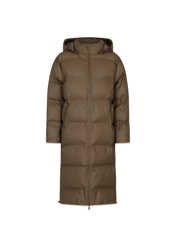 Neo Noirs Viviana C Puffer Jacket - Dark Taupe. Køb dunjakker||vinterjakker her.