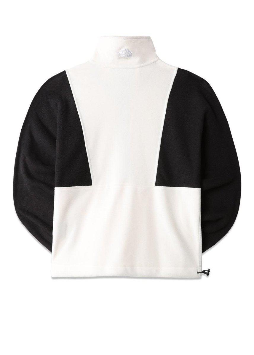 W ATTITUDE 1/4 ZIP - Gardenia White/Tnf Black Outerwear723_NF0A5J6HQ4C_GardeniaWhite/TNFBlack_XS196246285520- Butler Loftet