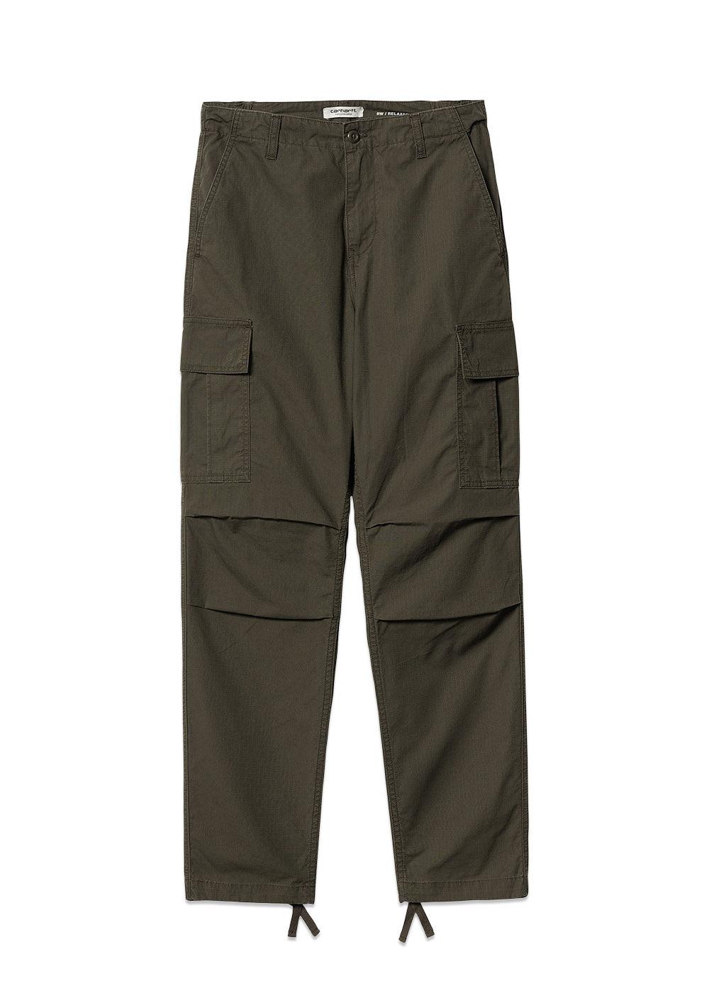 Carhartt WIP's W' Cargo Pant - Cypress. Køb bukser her.