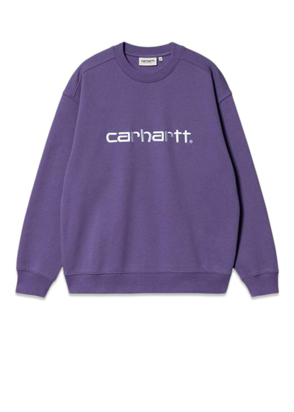 Carhartt WIP's W' Carhartt Sweat - Arrenga / White. Køb sweatshirts her.