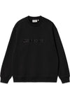 Carhartt WIP's W' Carhartt Sweat - Black/Black. Køb sweatshirts her.