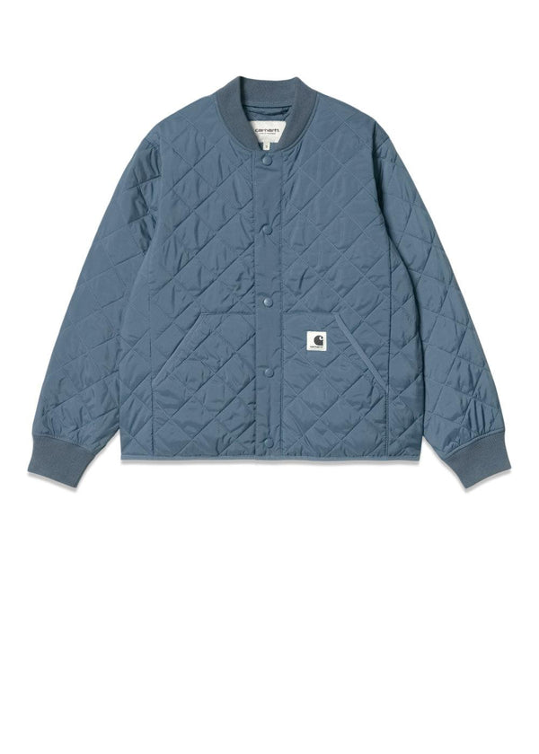 Carhartt WIP's W' Farrow Liner - Storm Blue. Køb overtøj her.