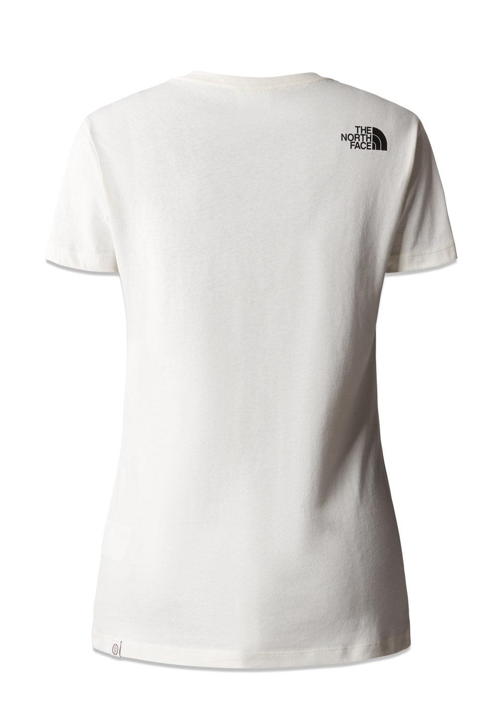 W HERITAGE S/S RECYCLED TEE - Gardenia White-T-shirts-The North Face-Butler Loftet