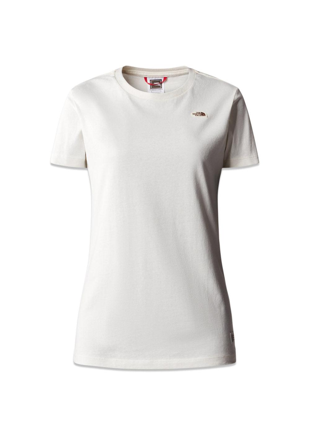The North Faces W HERITAGE S/S RECYCLED TEE - Gardenia White. Køb t-shirts her.