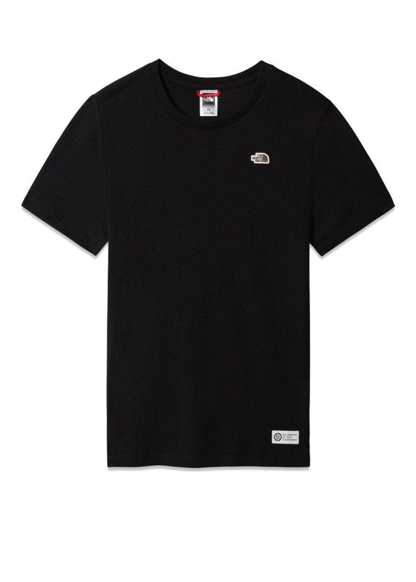 The North Faces W HERITAGE S/S RECYCLED TEE - Tnf Black. Køb t-shirts her.
