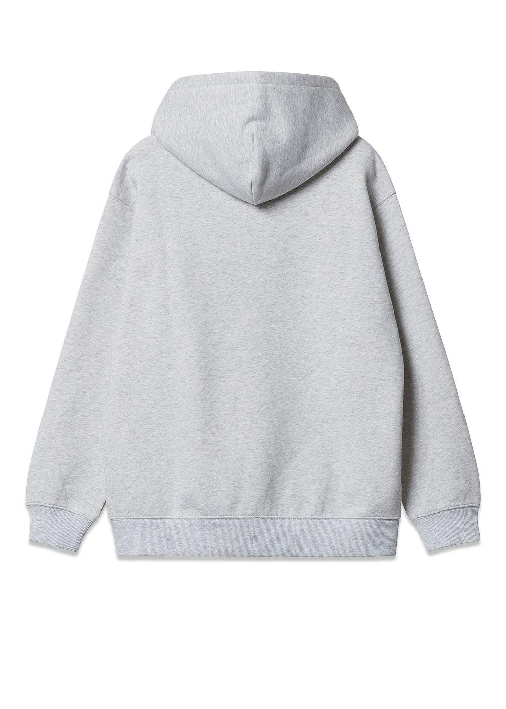 W' Hooded Carhartt Sweatshirt - Ash Heather / Rocket