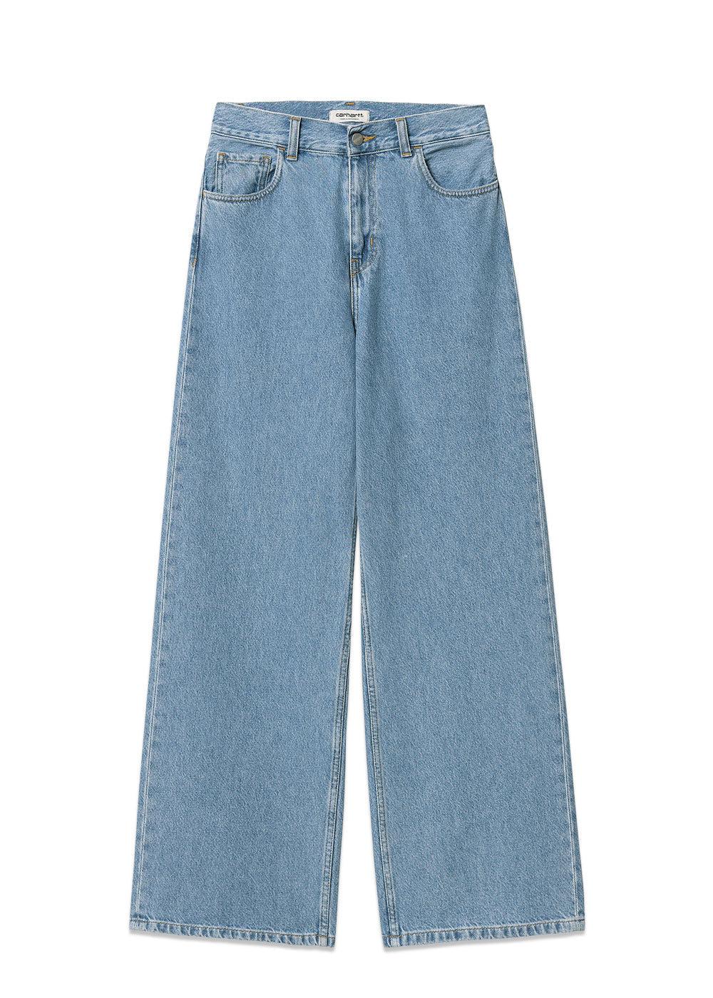 Carhartt WIP's W' Jane Pant - Blue. Køb bukser her.