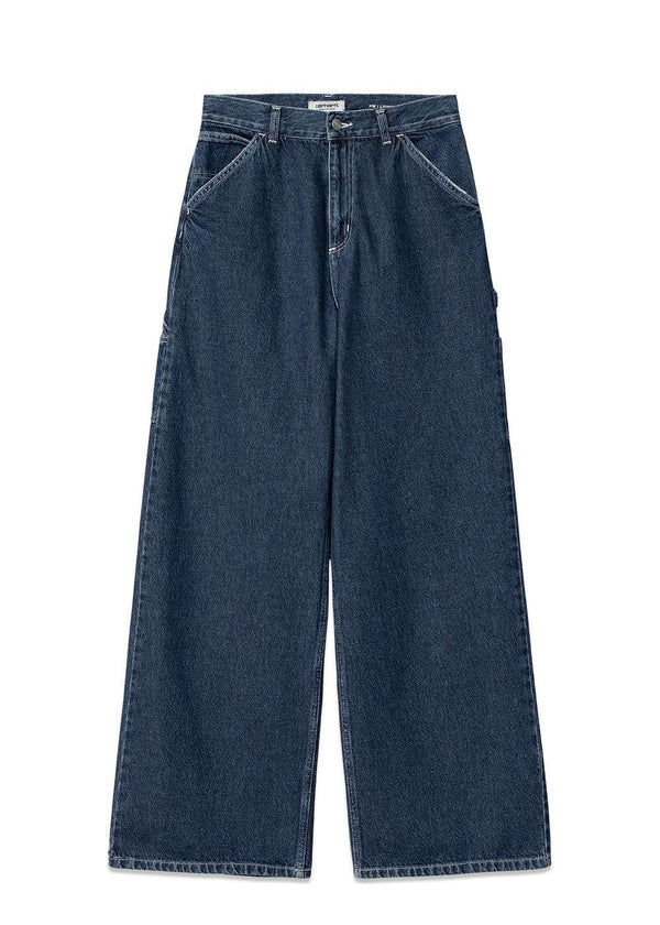 Carhartt WIP's W' Jens Pant - Blue. Køb bukser her.