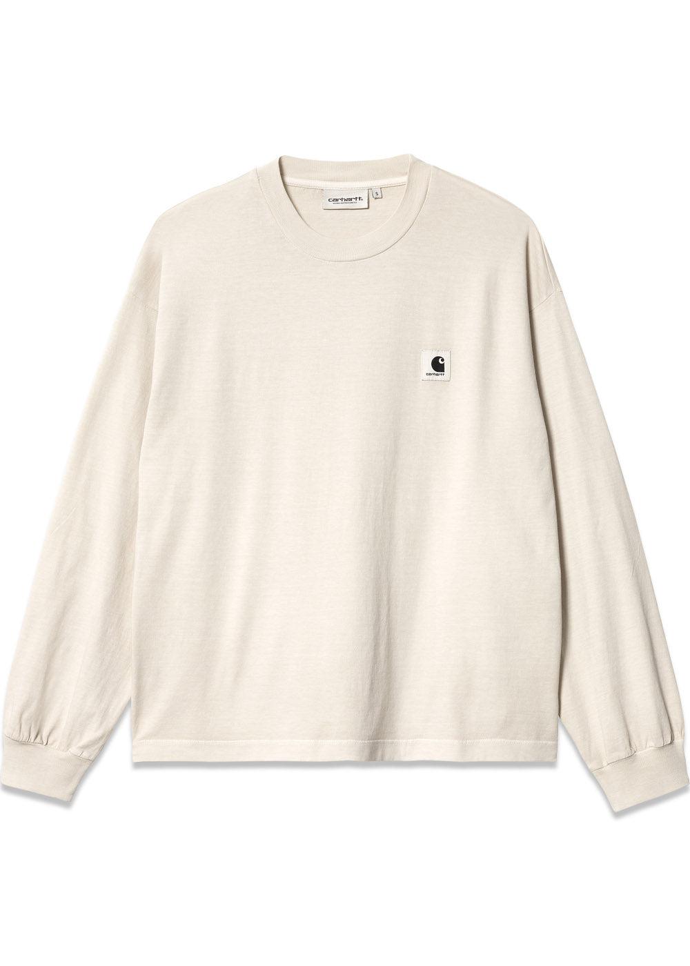 Carhartt WIP's W' L/S Nelson T-shirt - Natural. Køb t-shirts her.