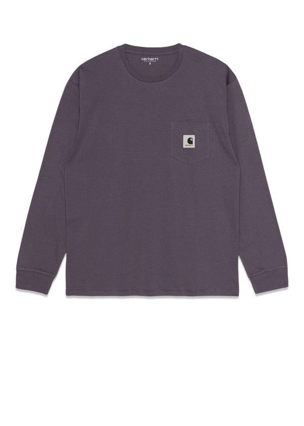 Carhartt WIP's W' L/S Pocket T-Shirt - Provence. Køb blouses her.