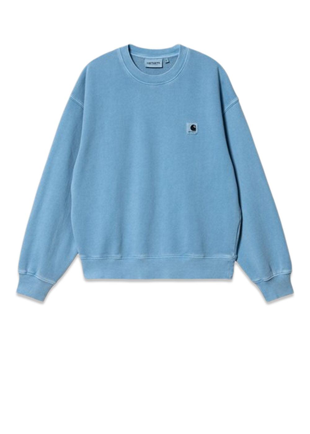 Carhartt WIP's W' Nelson Sweat - Piscine. Køb sweatshirts her.