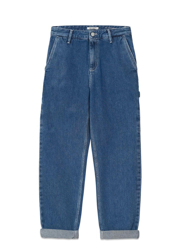 Carhartt WIP's W' Pierce Pant - Blue. Køb jeans her.