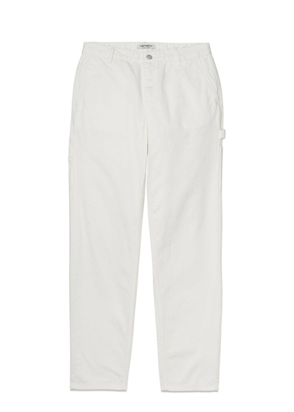 Carhartt WIP's W' Pierce Pant Straight - Off-White. Køb bukser her.