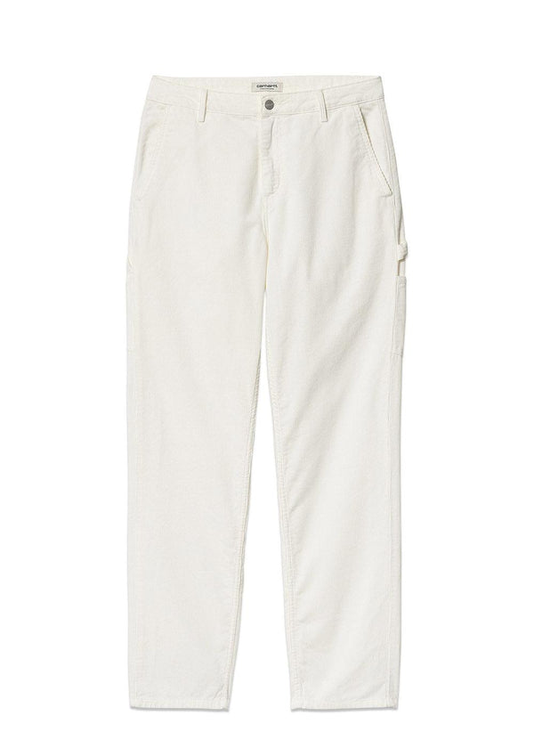 Carhartt WIP's W' Pierce Pant Straight - Wax. Køb bukser her.