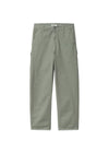 Carhartt WIP's W' Pierce Pant Straight - Yucca Garment Dyed. Køb bukser her.