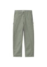 Carhartt WIP's W' Pierce Pant Straight - Yucca Garment Dyed. Køb bukser her.