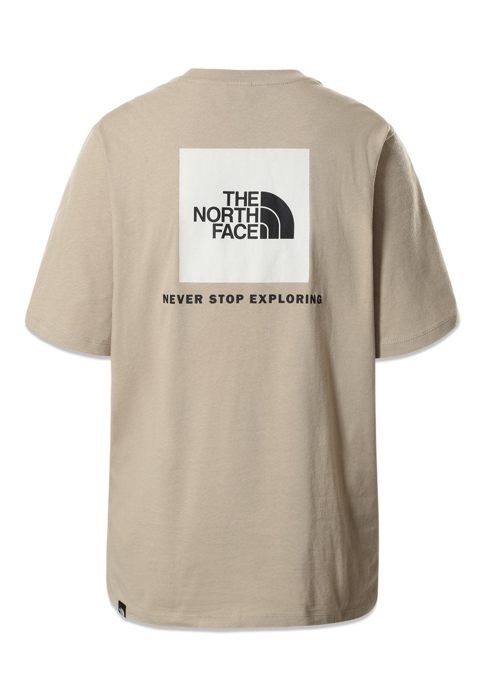 W Relaxed Redbox Tee - Flax/Gardenia White