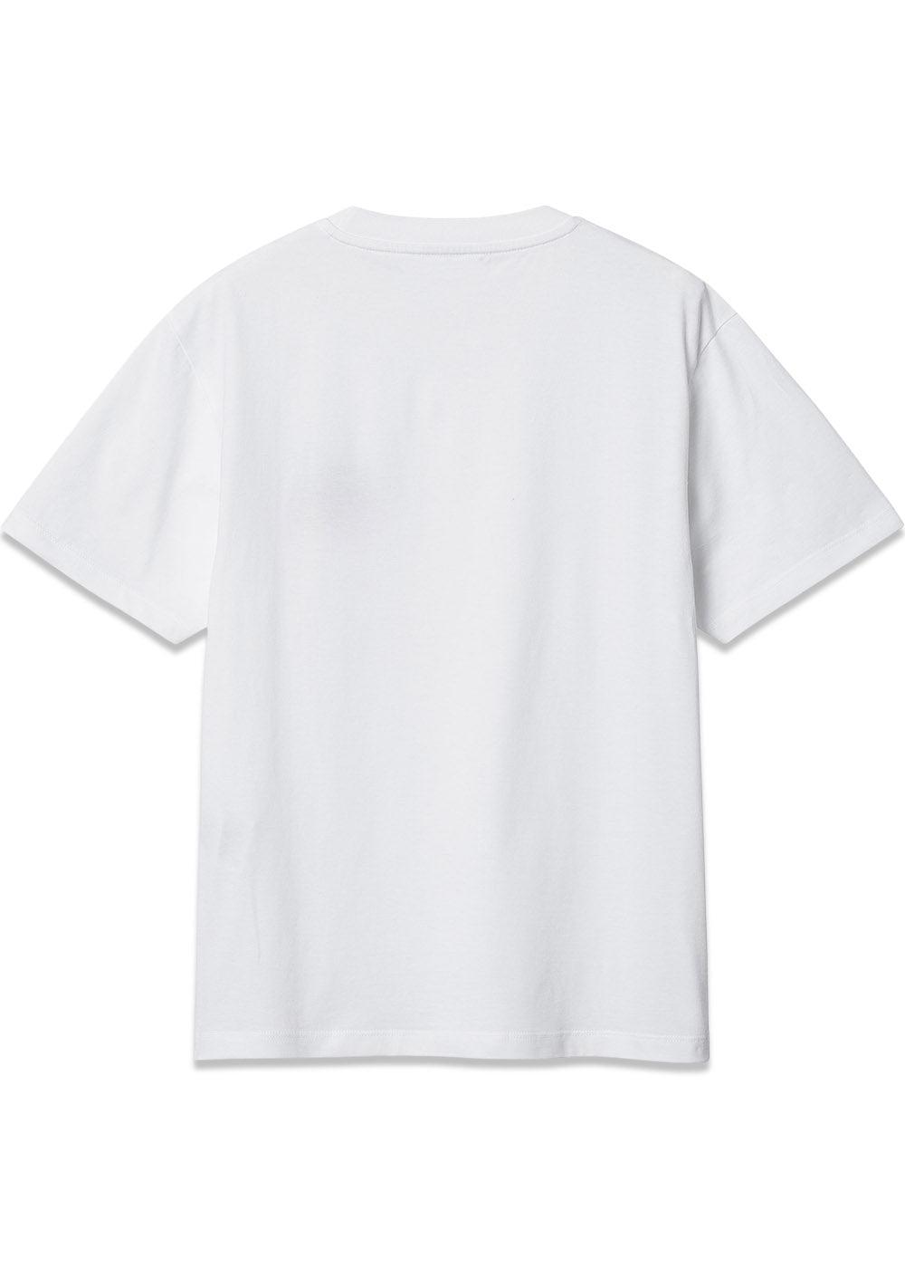 W' S/S Blush T-Shirt - White-T-shirts-Carhartt WIP-Butler Loftet