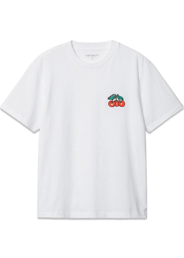 Carhartt WIP's W' S/S Blush T-Shirt - White. Køb t-shirts her.