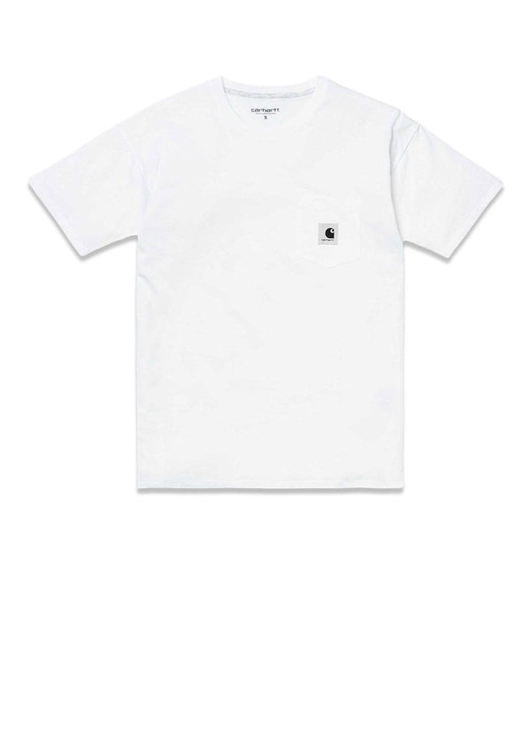 Carhartt WIP's W' S/S Carrie Pocket T-Shirt - White. Køb t-shirts her.