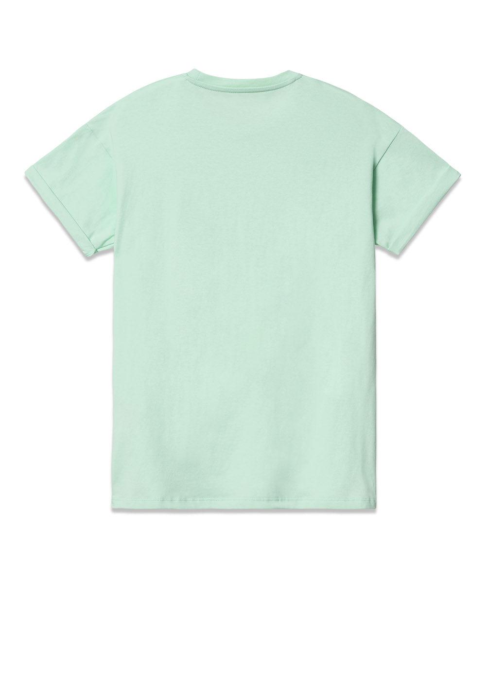 W' S/S Pocket T-Shirt - Pale Spearmint