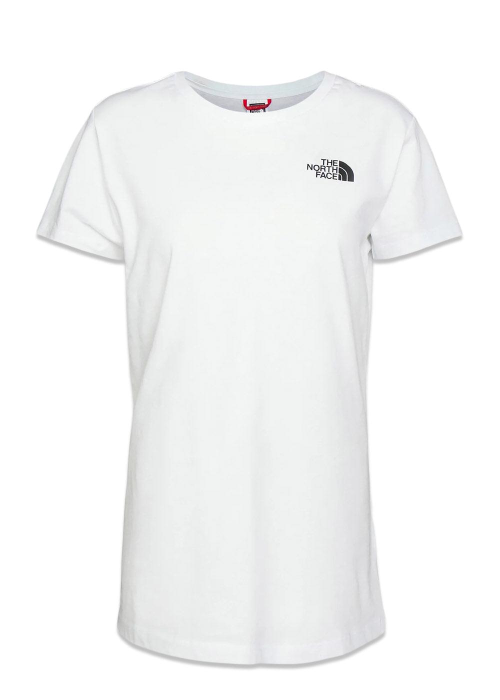 The North Faces W S/S REDBOX TEE - Tnf White. Køb t-shirts her.
