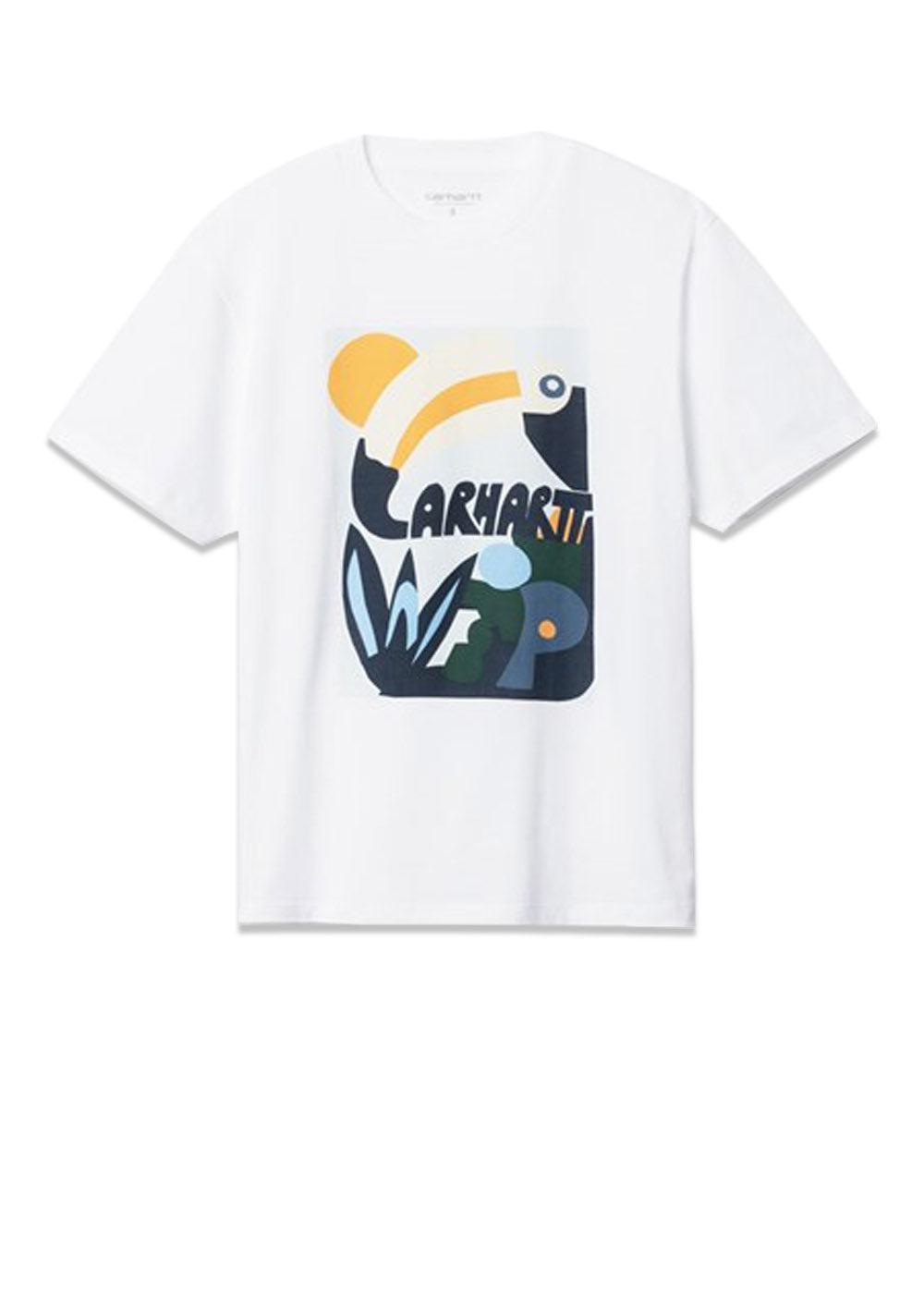 Carhartt WIP's W' S/S Tamas T-Shirt - White. Køb t-shirts her.