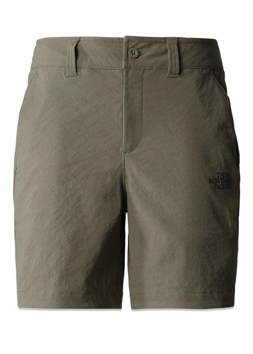 The North Faces W TRAVEL SHORTS - New Taupe Green. Køb shorts her.