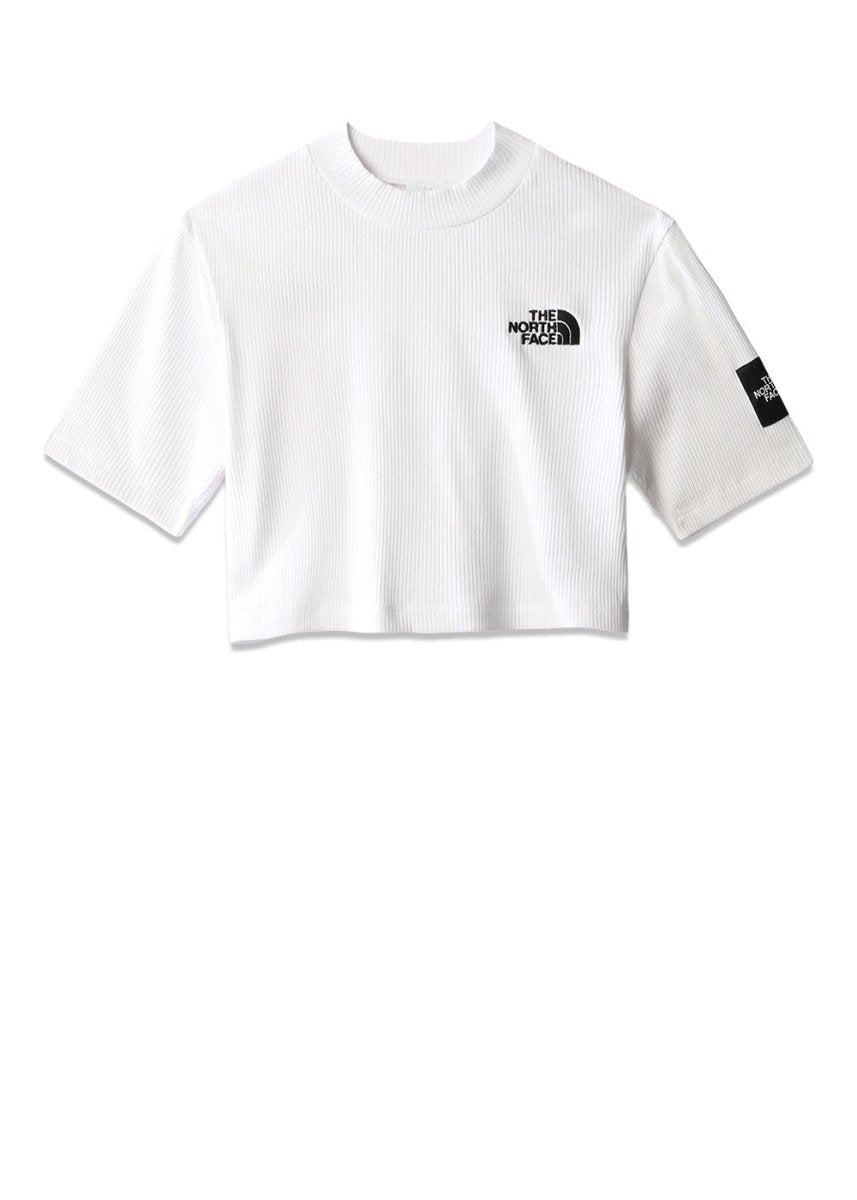 The North Faces W TREND S/S RIB TOP - Tnf White. Køb toppe her.