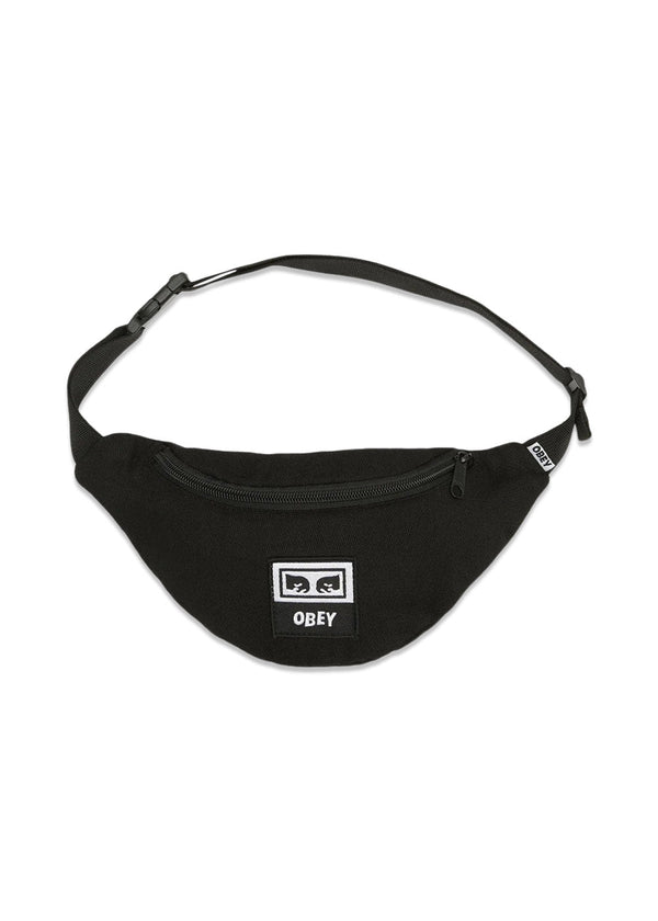 OBEY's WASTED HIP BAG - Black Twill. Køb bæltetasker her.