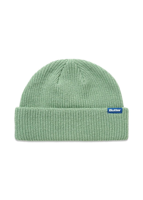 Butter Goods' Wharfie Beanie - Macha. Køb huer her.