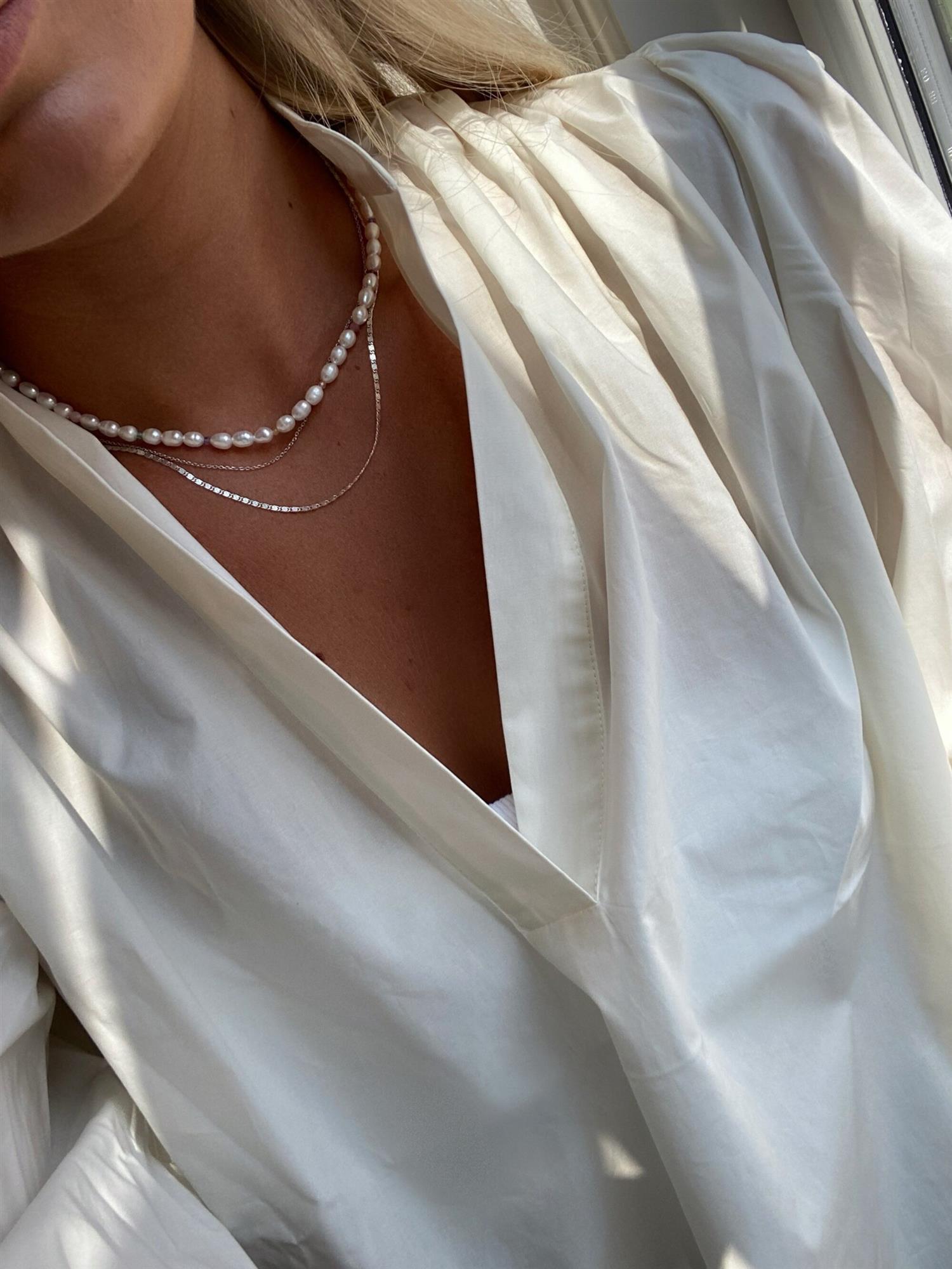 White Pearls and Candy Stones - Gold-Jewellery-Stine A-Butler Loftet