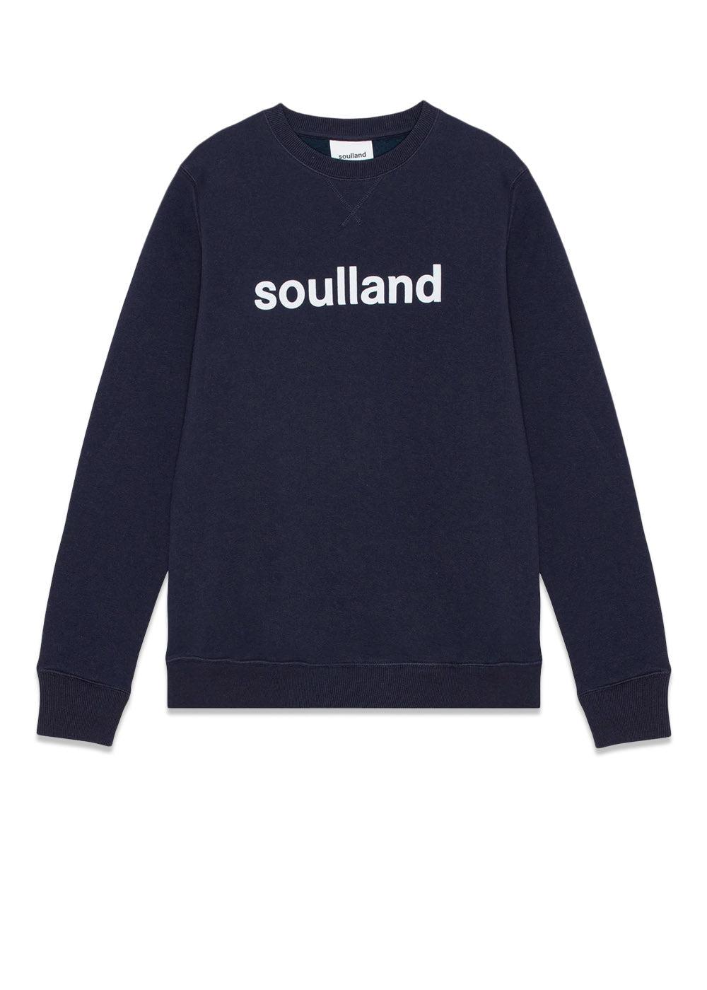 Soullands Willie sweatshirt - Navy. Køb sweatshirts her.