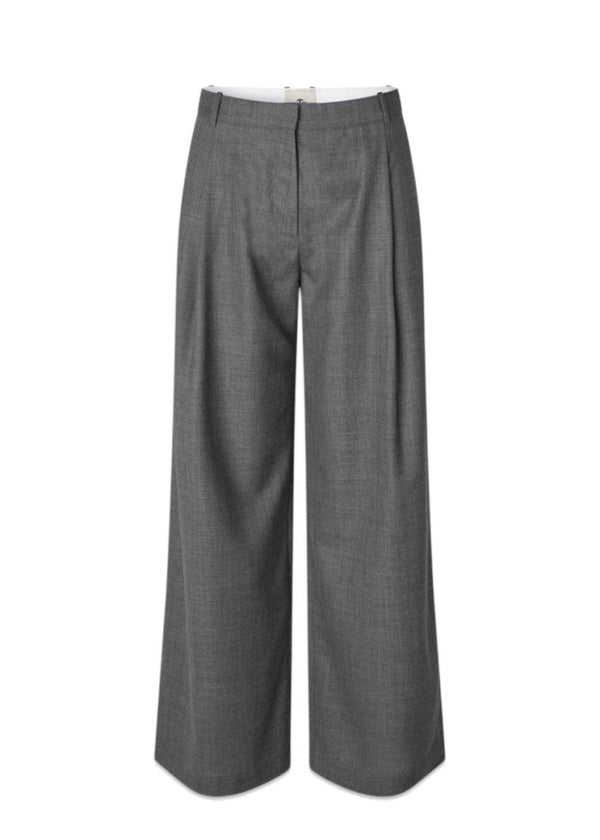 The Garments Windsor Pants - Grey Melange. Køb bukser her.
