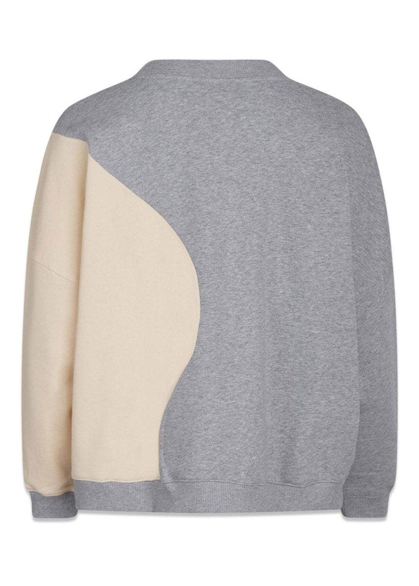 Yin Yang Hella Nova - Stone Mel. Sweatshirts739_824-87062_Stonemel._XS5702095579380- Butler Loftet