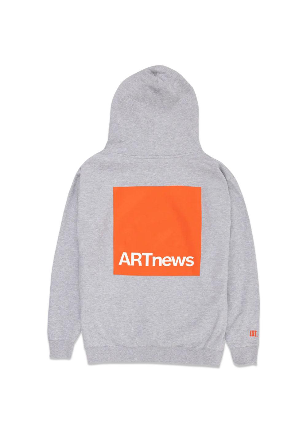 art news hoodie - Heather Grey