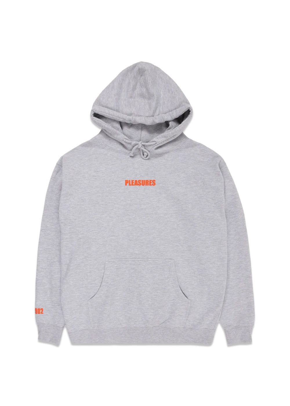 Pleasures' art news hoodie - Heather Grey. Køb hoodies her.