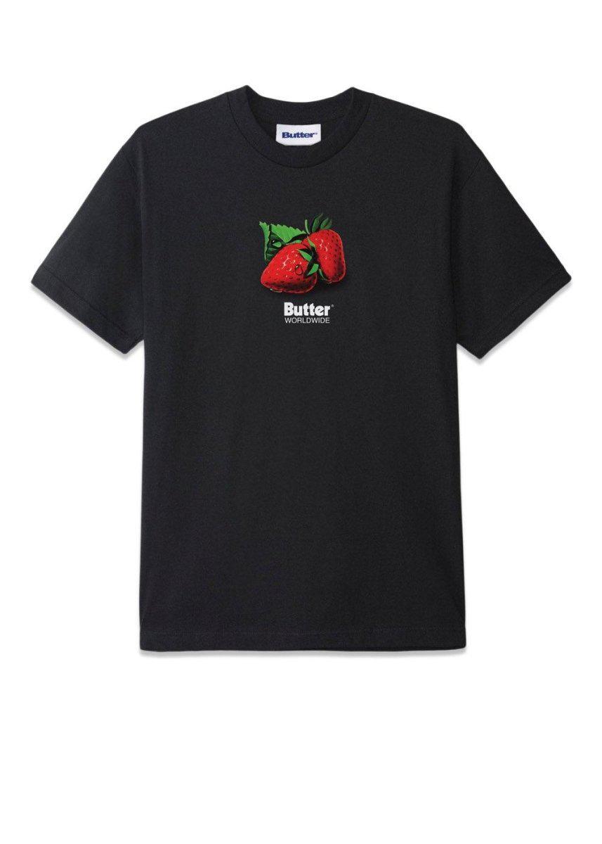 Butter Goods' berris tee - Black. Køb t-shirts her.