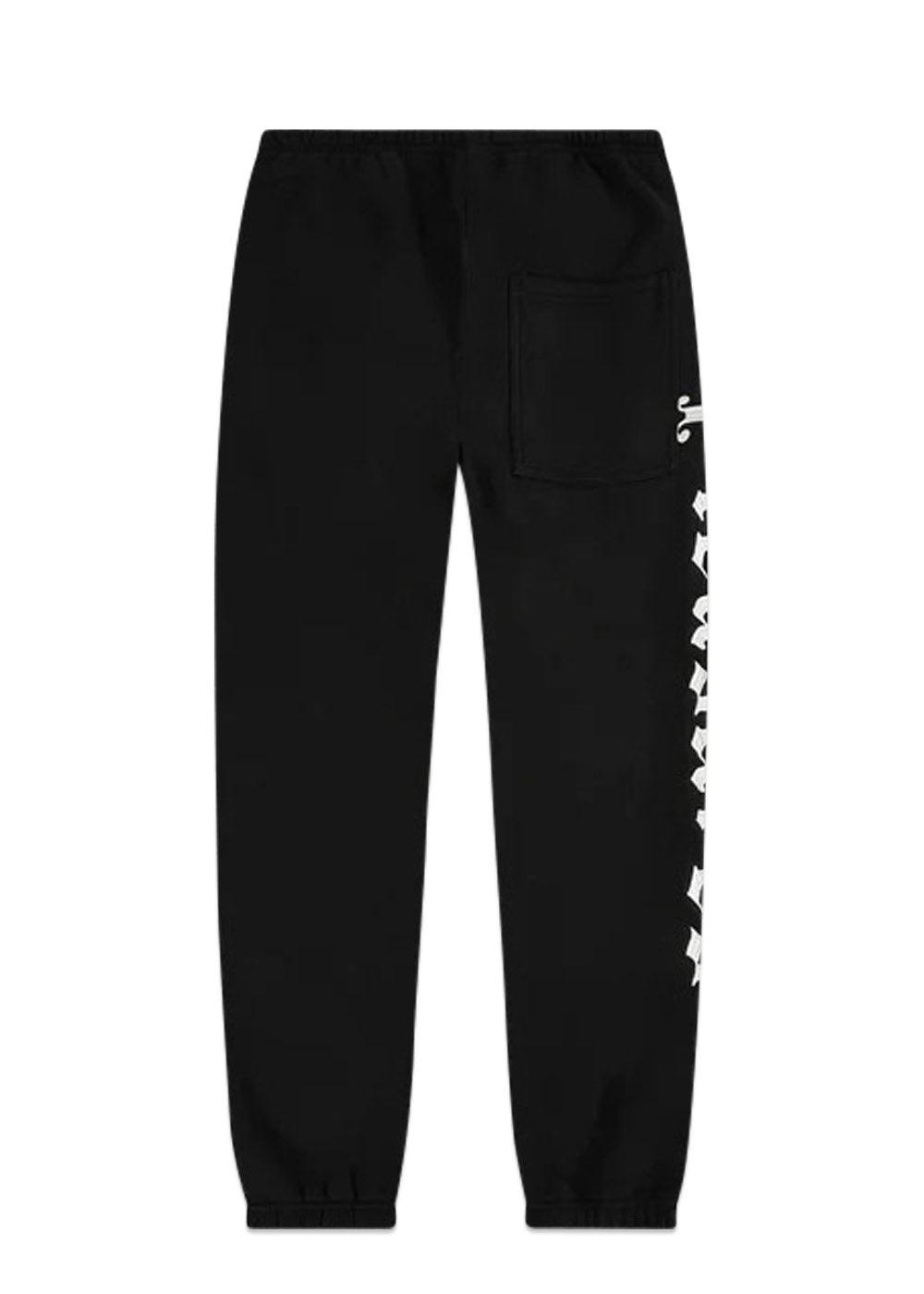 burnout sweatpants - Black-Sweatpants-Pleasures-Butler Loftet