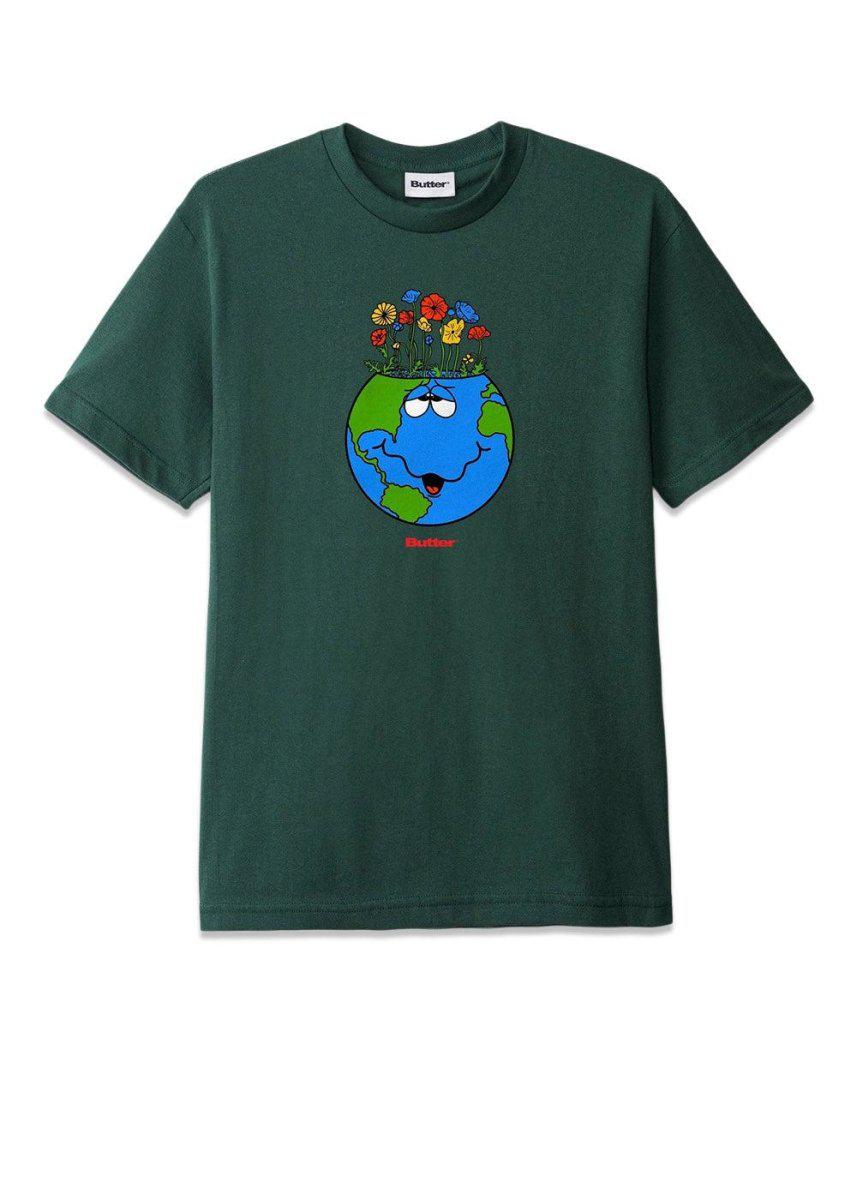 Butter Goods' grow tee - Forest Green. Køb t-shirts her.